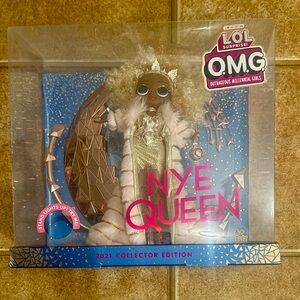 L.O.L. Surprise! O.M.G. NYE Queen Doll - Gold and Silver